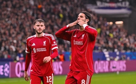 Szoboszlai vezetésével nyert a Liverpool